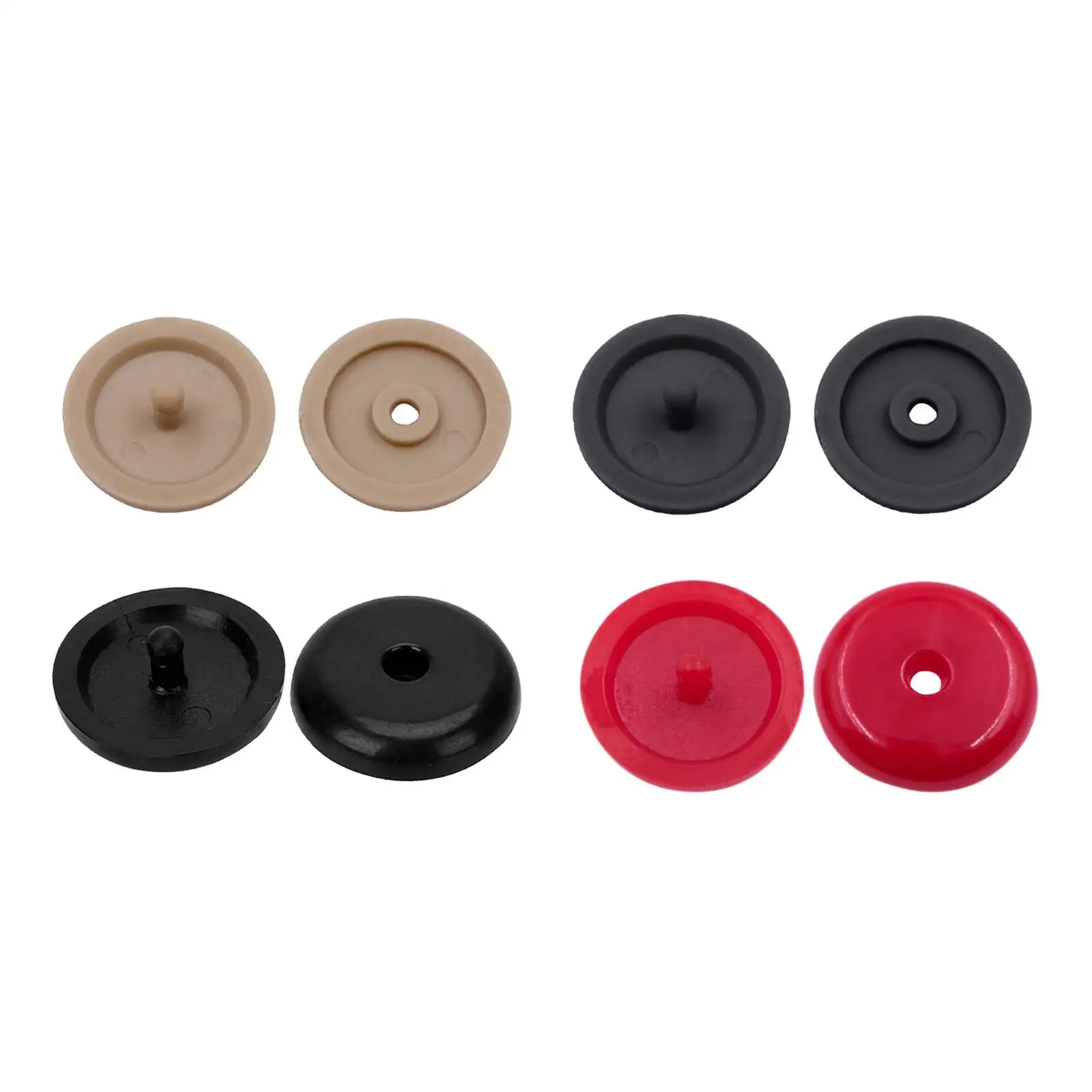 Seat Belt Stop Buttons Prevent Seat Belt Buckle from Sliding Down 10 Pairs Seatbelt Stopper Kit