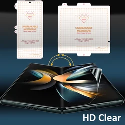 Soft Flexible Full Screen Hydrogel Protector Film TPU Cover - V6 (HD Clear)