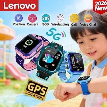 2026 New Lenovo Kids 5G Sim Card Smart Watch Call SOS GPS Location 1