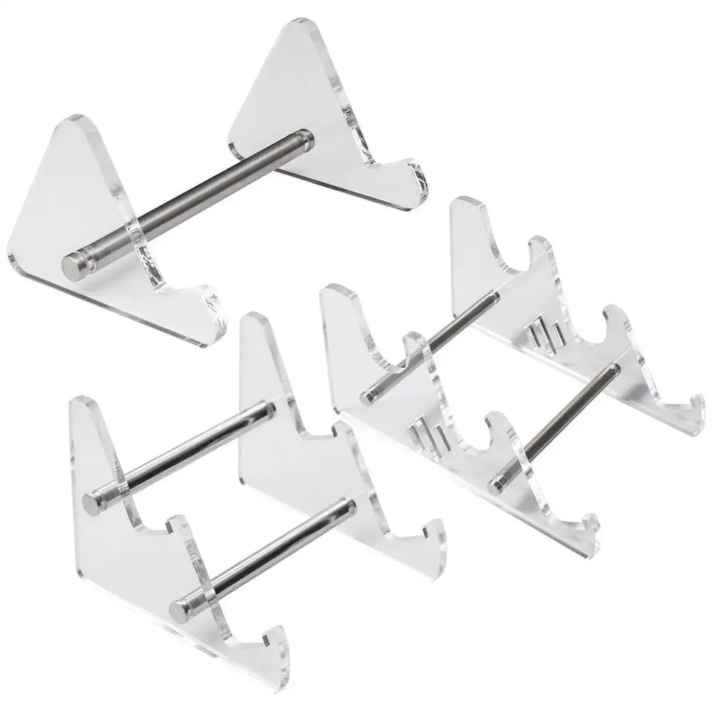 1/2/3 Tier Display Keyboard Holder Laptop Stand Transparent Acrylic Keyboard Stand for Computer Mechanical Keyboard Storage Rack