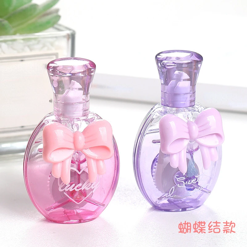 5mm * 6m Gradient Transparent Perfume Bottle Shape Correction Tape Writing Correct Belt School Office Supplies Stationery 1 Pcs