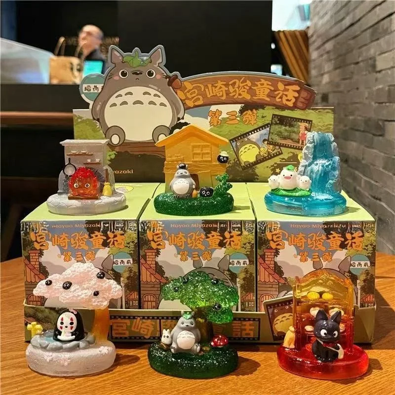 totoro様♡ありがとうございます♡ Anime Miyazaki Hayao Blind Box Night Light Cute Totoro Surprise