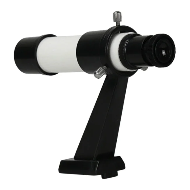 5x24 Astronomicals Portable 5x24 Finder Scope Wide Angles Finderscopes with Bracket, 11mm Eyepiece