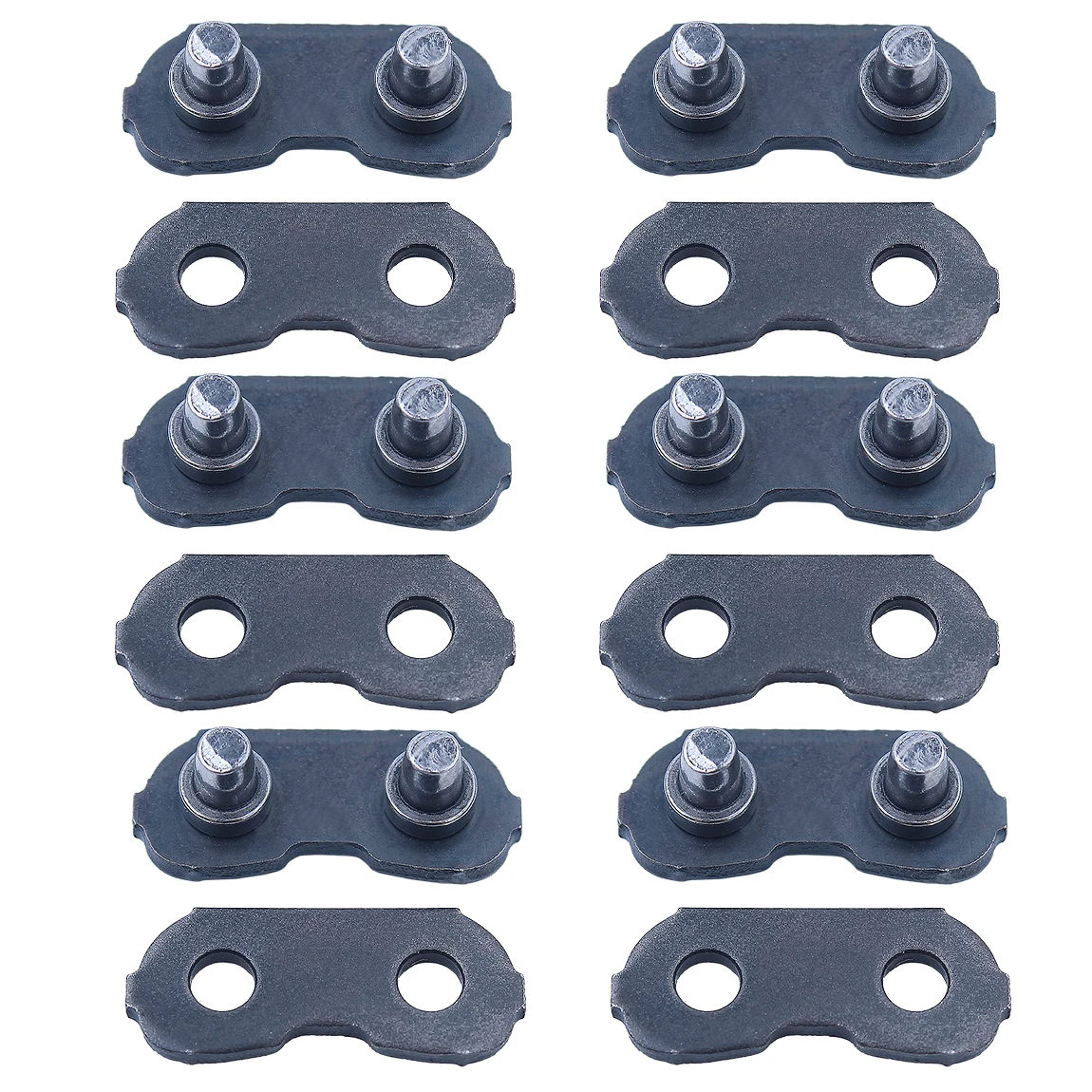 6pcs 3/8''404 Chainsaw Chain Link Connectors Type Repair Preset Straps For Chainsaw Preset Straps Practical Garden Tool