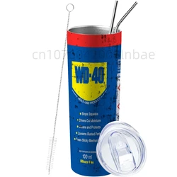 Stainless Steel Insulated Tumbler with Lid - 20oz - 20 OZ (WD-40)