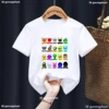 New Kids T Shirt Cartoon Sprunki T-Shirt Children'S Horror Game Graphic Print T-Shirt Boys Fashion Boys/Girls Universal Clothes 1