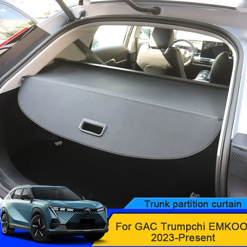 

Для GAC Trumpchi EMKOO 2023-2025 накладка на заднюю багажник автомобиля, навес на заднюю полку, навес на перегородку, холст, декоративные аксессуары