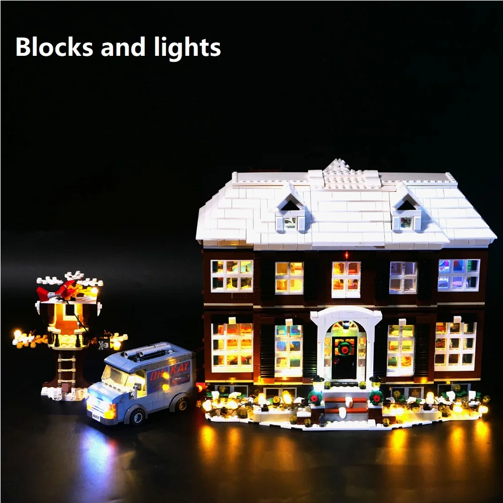 With Original box 3955 Pcs Home Alone Model Building Blocks