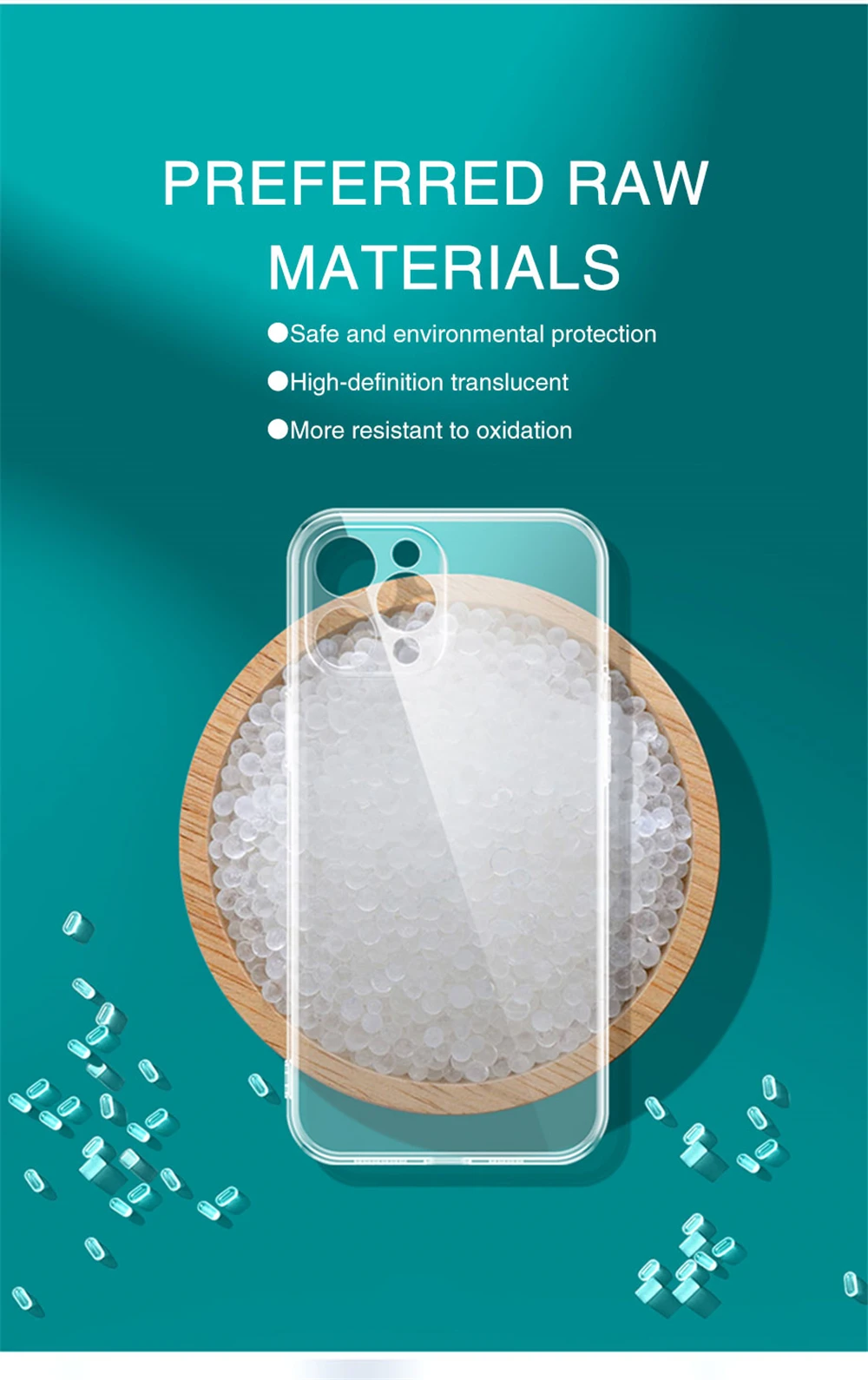 Ultra Thin Transparent Silicone Phone Case - Clear Soft Back Cover