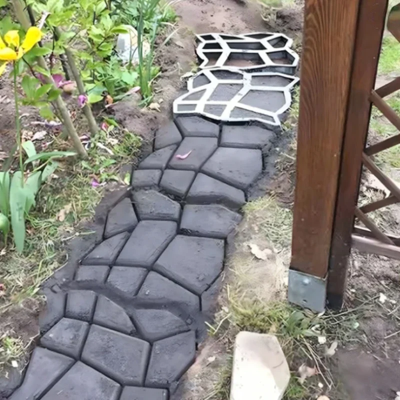 Description Picture 6 of itemGarden Floor Walk Pavement Mold DIY Manually Paving Cement Stone Road Path Maker
