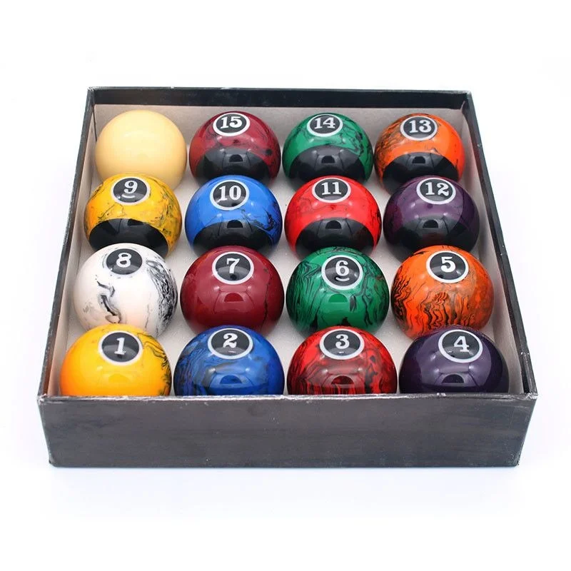 57.2mm 16x Marblize Billiard Pool Ball Set