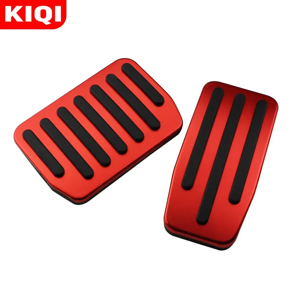 Car Pedals Pedal Cover Fit for Tesla Model 3-Accelerator Gas Fuel Brake Rest Pedal Pads Aluminum Non-Slip