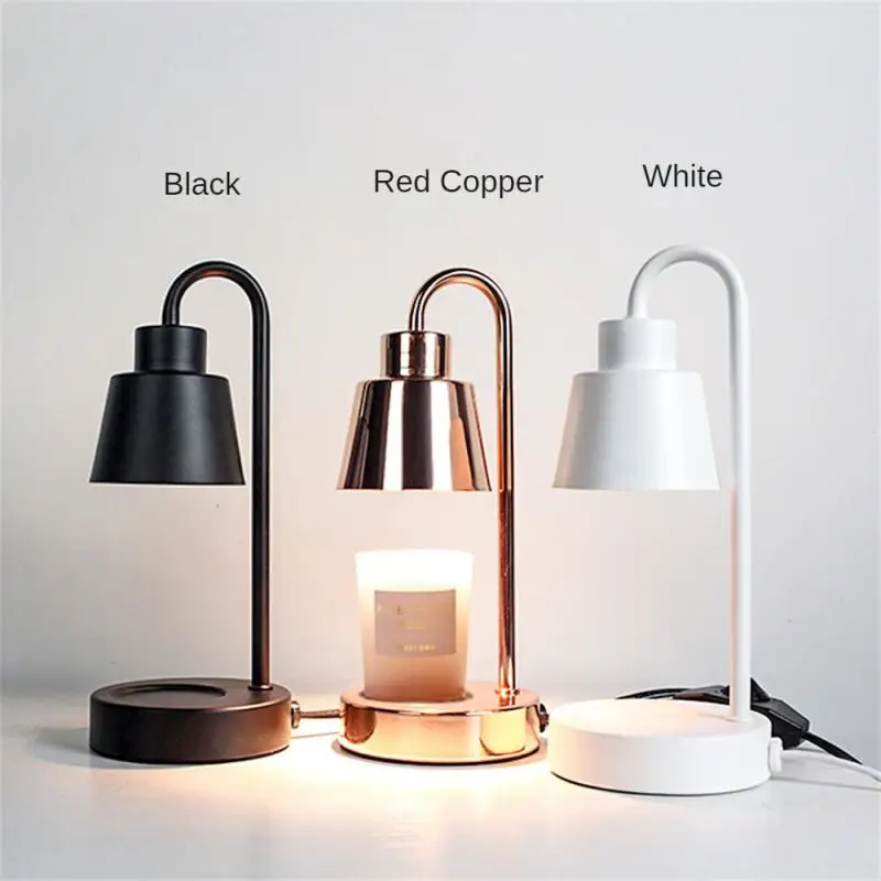 

Electric Candle Heating Lamp Retro Candle Warmer Light Dimming Switch Melting Wax Night Light Romantic Table Lamp Decor