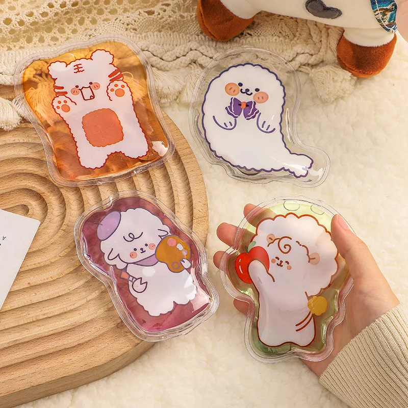 Rechargeable Hand Warmer 1Pc Quick Self-Heating Hand Warmer Winter Reusable Mini Gel Hand Warmer Cute Portable Instant Heat Pack
