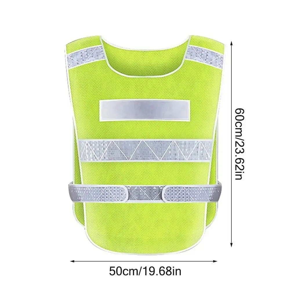 Sleeveless Jacket Reflective Vest Working Clothes High Visibility Safety Vest Universal Breathable Traffic