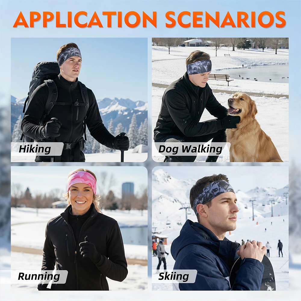 Lightweight Sports Sweat Headband 2