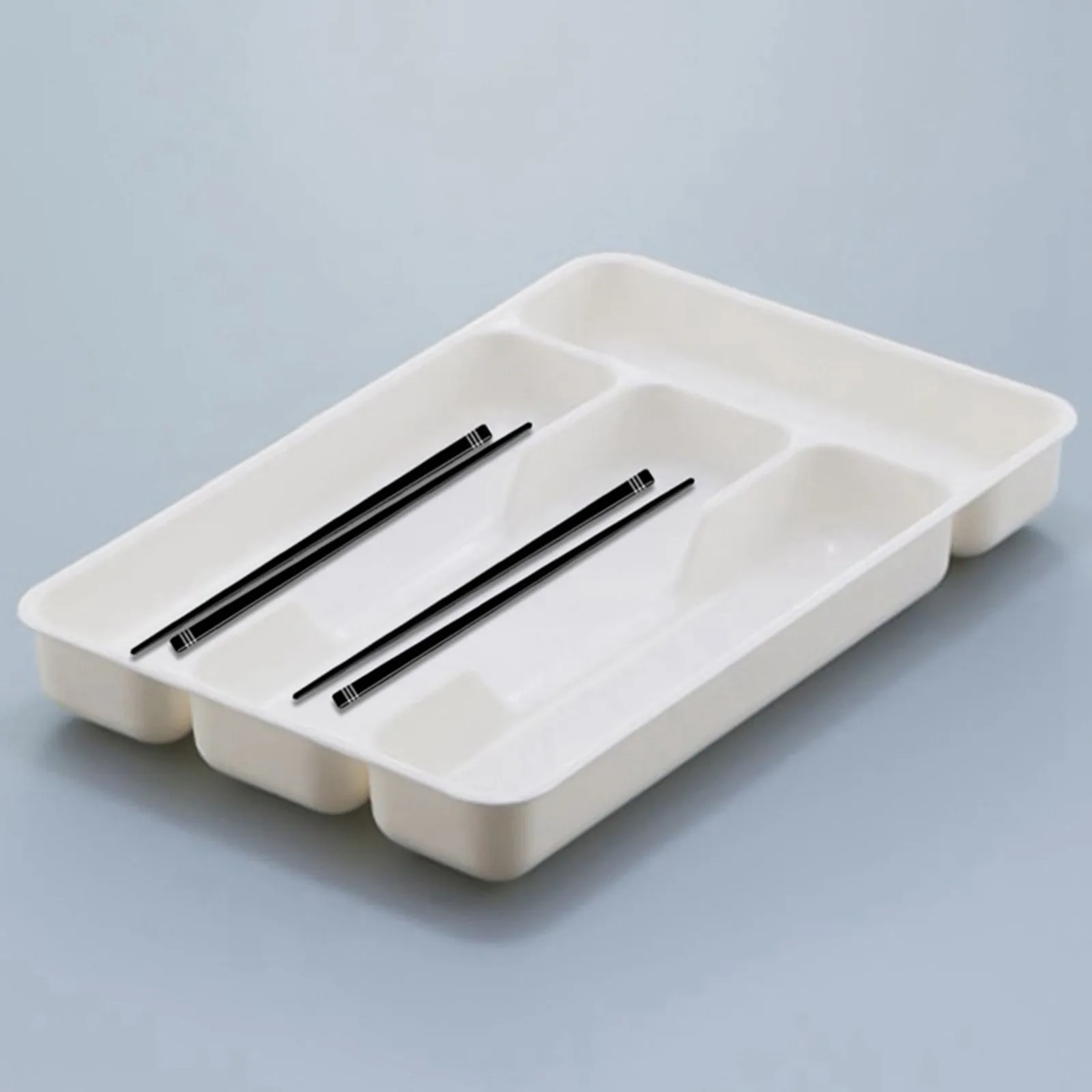 Cutlery Organizer Tableware Organizer Cutlery Storage Tray Knife Block Holder Spoon Fork Separation Box Kitchen Drawer