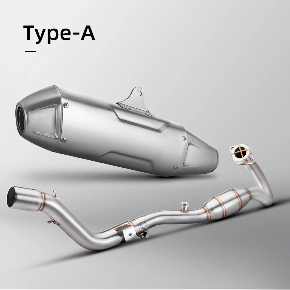 High Performance Off-Road Motorcycle Exhaust Pipe complete CRF250 CRF300 RALLY CRF150 motorcycle system