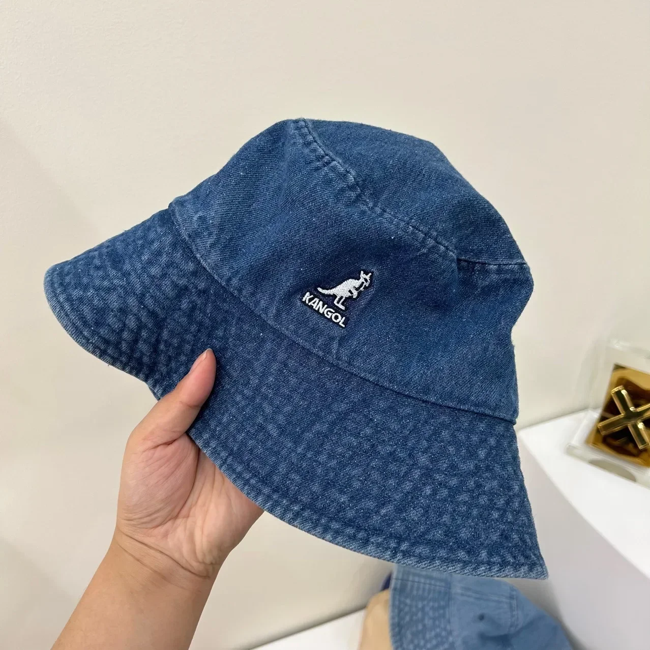 

New Cowboy Bucket Hat Fashion Trend Letter Embroidered Fisherman Hat Men's and Women's Banabama Summer Sunshade HatB YF0953