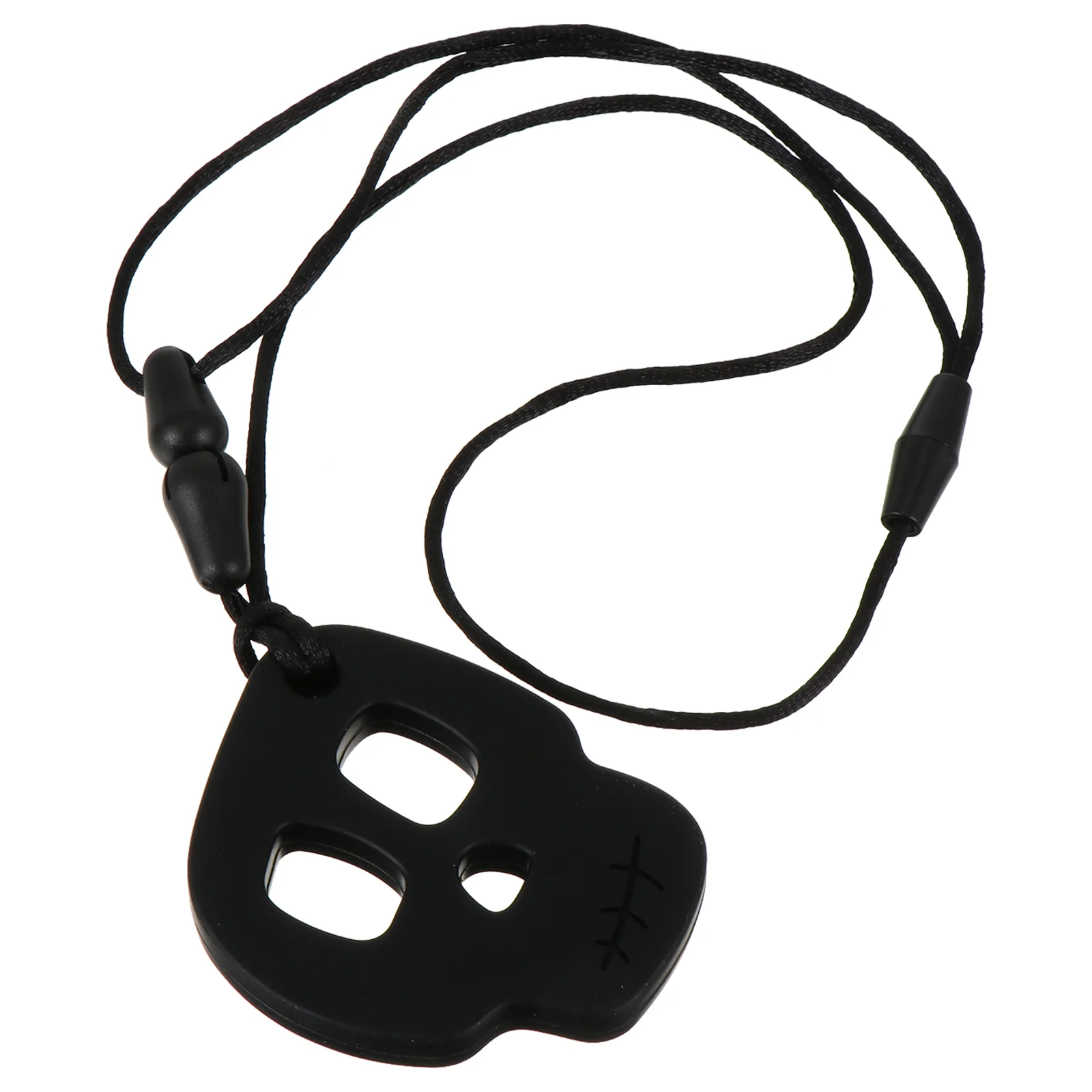 

Skull Shape Chewing Biting Sensory Silicone Necklacesssss Teether for Boys and Girls