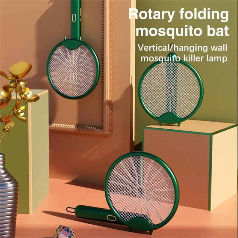 

Электрическая ловушка для комаров перезаряжаемый бытовой Мощный убийца комаров, артефакт, литиевая батарея четыре в одном, мухобойка