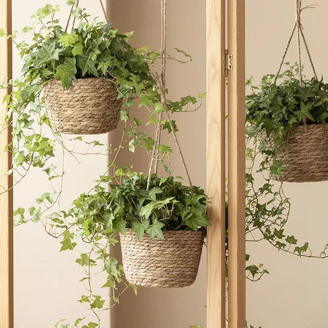 Jute Rope Woven Plant Hangers 1
