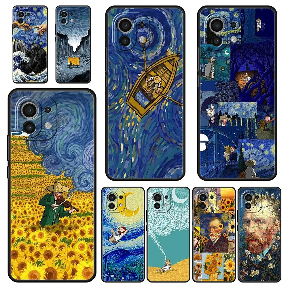 Artistic Van Gogh Starry Night Phone Case - Xiaomi & Poco Compatible