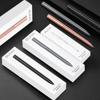 BUNKI-Metal Sign Pen,Ballpen,Signing Pen,0.5mm Gel PREMEC,Smooth Switzerland Refill,Black Ink,Office, School,Writing Pen,BK0100 6