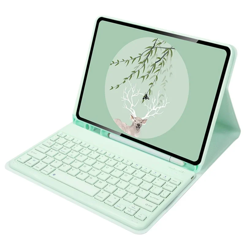Apple - iPad キーボード付きカバー　韓国語表記 IPad用キーボードスリーブ,タブレットカバー,韓国語,アラビア語