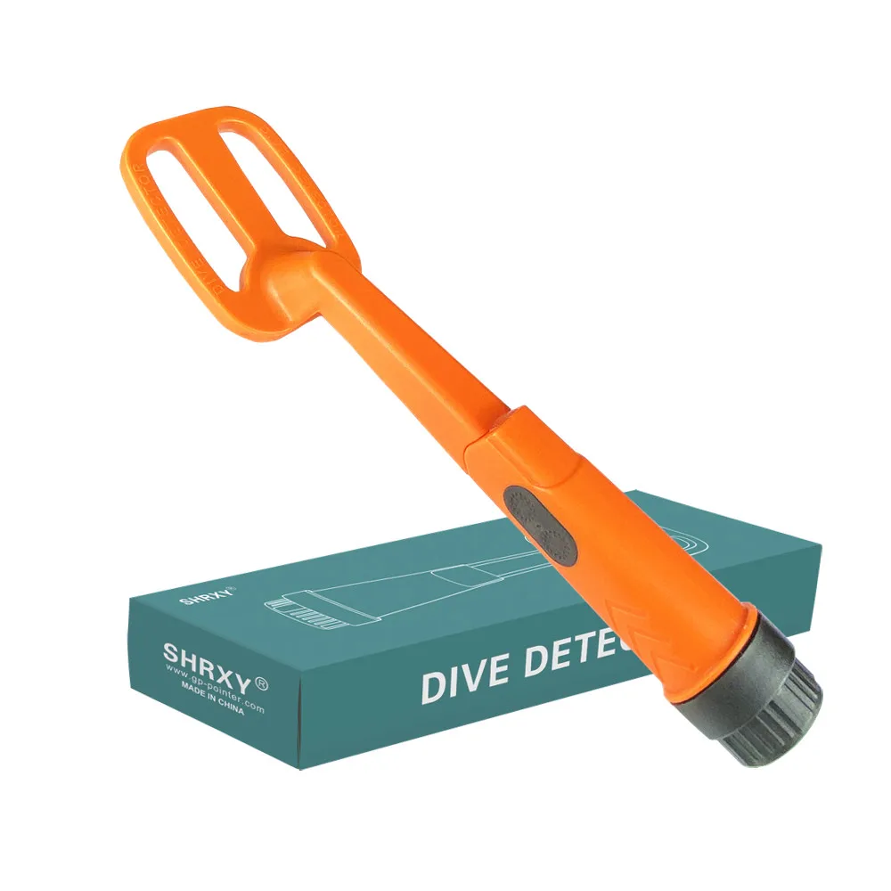 Waterdichte Onderwater Metaaldetector Scuba Pulse Pinpointer Inductie Duiken Schat Hand Held Spoel Metal Finder