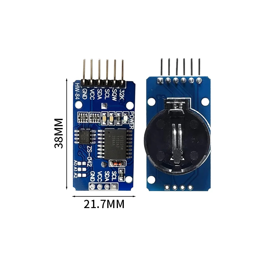 รูปสินค้า โมดูลนาฬิกาเวลาจริง DS3231 สำหรับ Arduino & Raspberry Pi