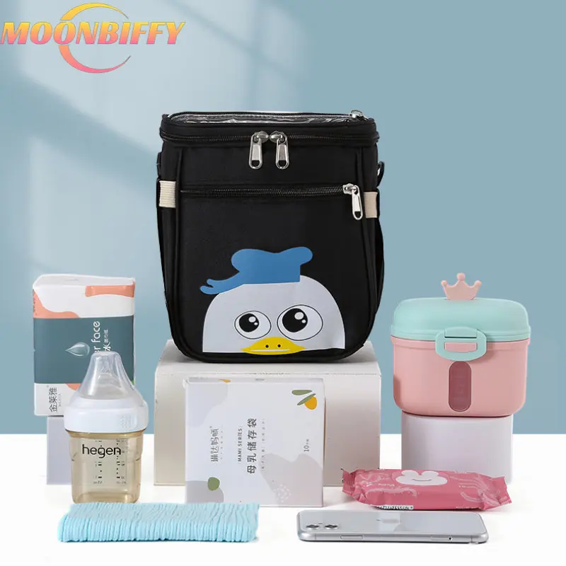 

Baby Stroller Bag Universal Wearproof Diaper Nappy Bag Multi-Pocket Mummy Travel Bag Holder Cup Organizer for Newborn Pram Cart
