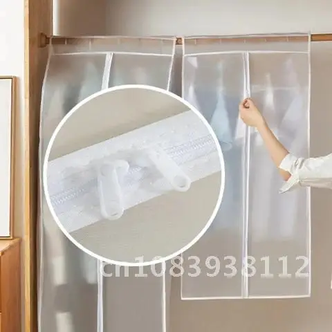 

Garment Hanging Storage Bag Waterproof Coat Dust Cover Closet Clothes Protection Bag Storage Bag