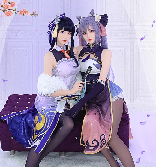 未使用元神烟绯衣可憐風唯美優アセラコスプレ衣装女役含み2- 