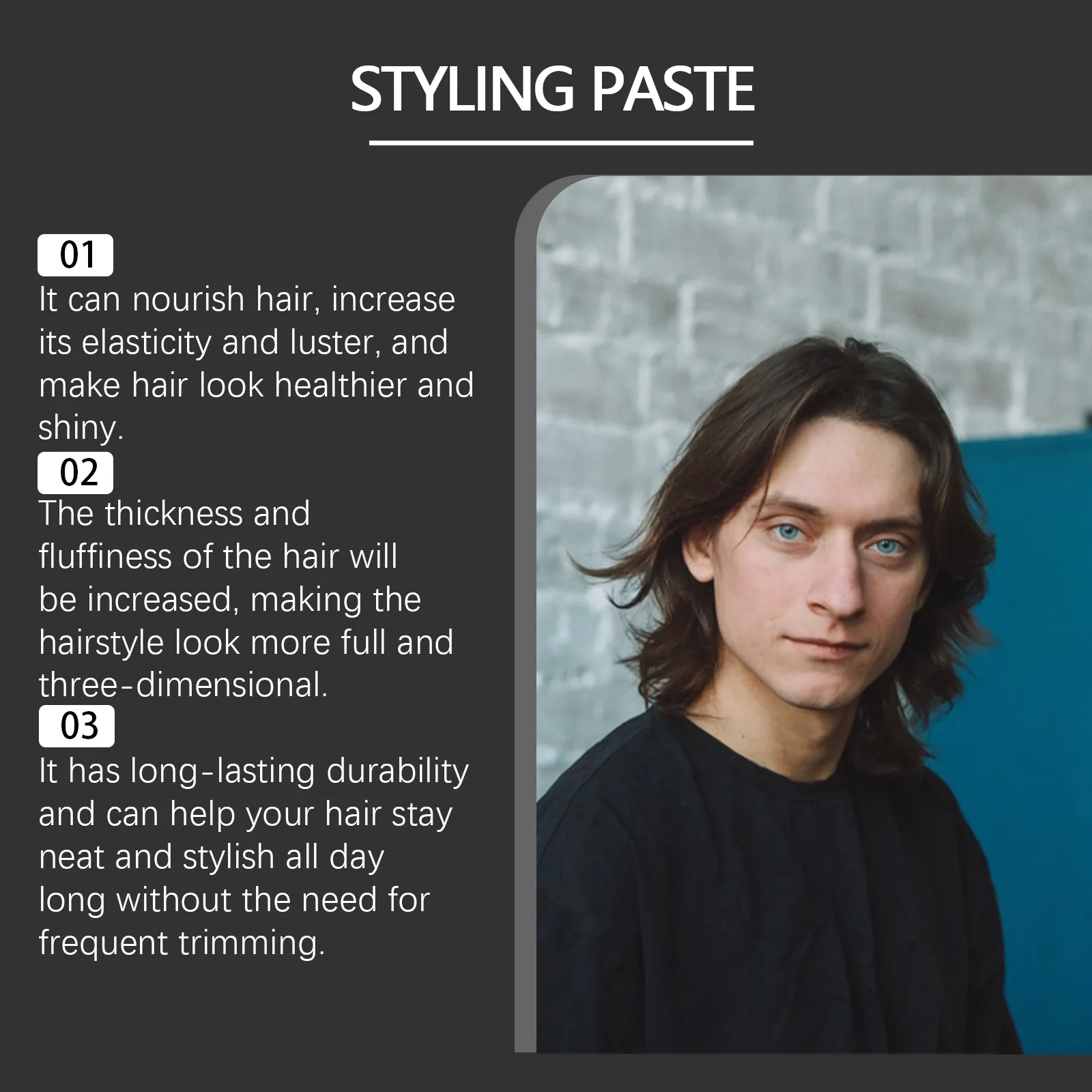 Vitamin Hair Styling Oil Prevent Drying Non-greasy Long Lasting Reducing Frizz Improve Softening Fluffy Fixed Hair Shaping Oils