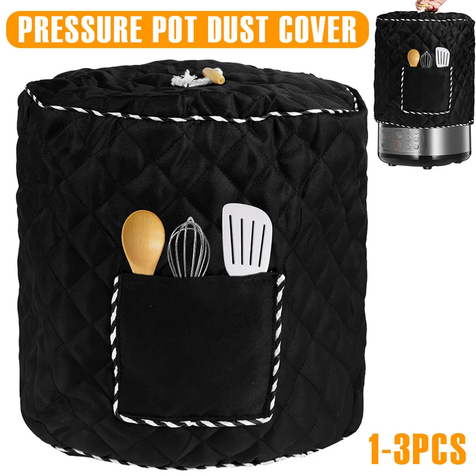 Boczif Air Fryer Dust Cover, Electric Pressure Cooker with Accessory Storage Pocket, Small Appliance Covers Case Protections Pro　並行輸入 Toaster Cover 4 Slice Boczif Toaster Dust Cover, Polyester Fabric