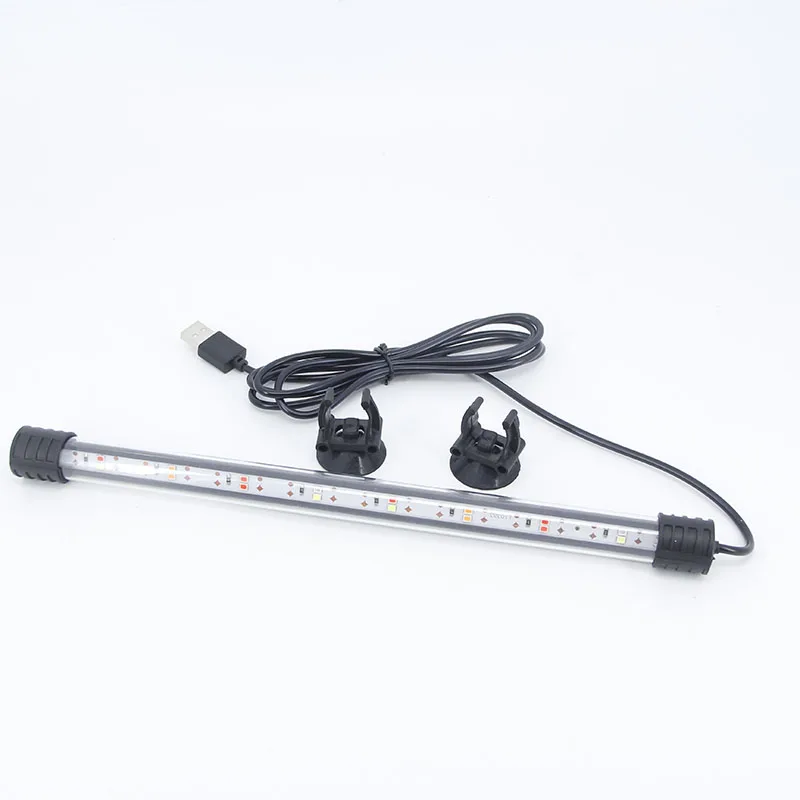 Multi-color 17cm 37cm Aquarium USB power LED Lighting Submersible Mood Lamp Waterproof Fish Tank Decorative Plant Grow Light led lamp aquarium light aquarium lamp