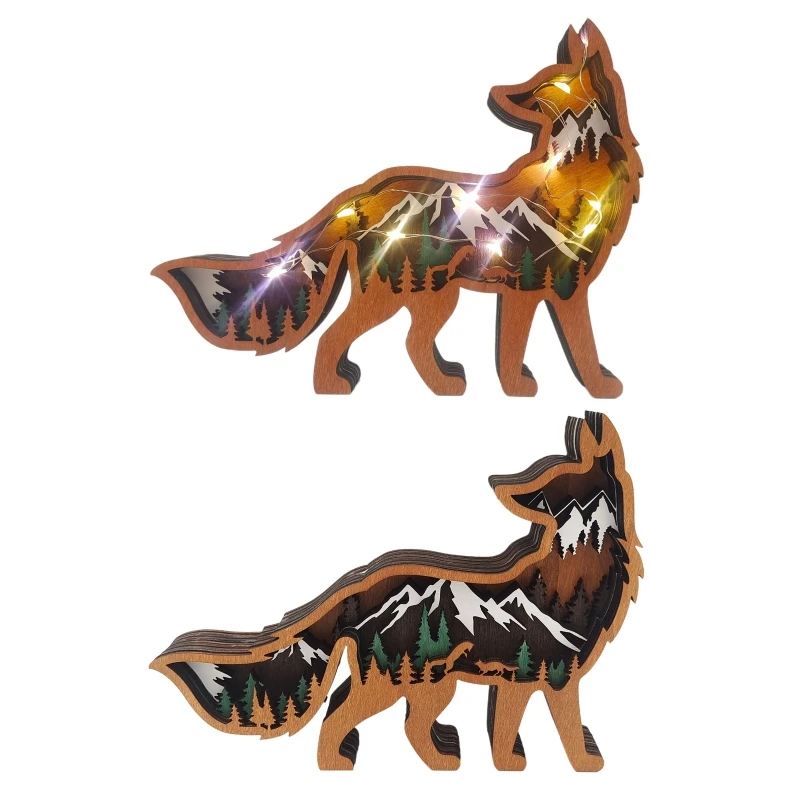 DIY Wooden Fox Craft The Kids Will Love Fox Crafts, Fox Ornaments