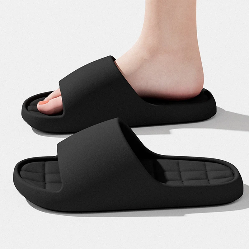 Man Slippers Solid Beach Sandals Non Slip