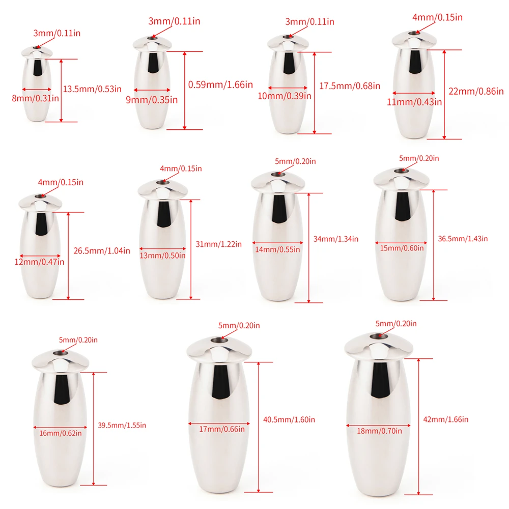 New Penis Plug Male Urethral Catheter Dilator Stainless Steel Urethral Plug Stimulation Cock Masturbator Adult Sex Toys For Men