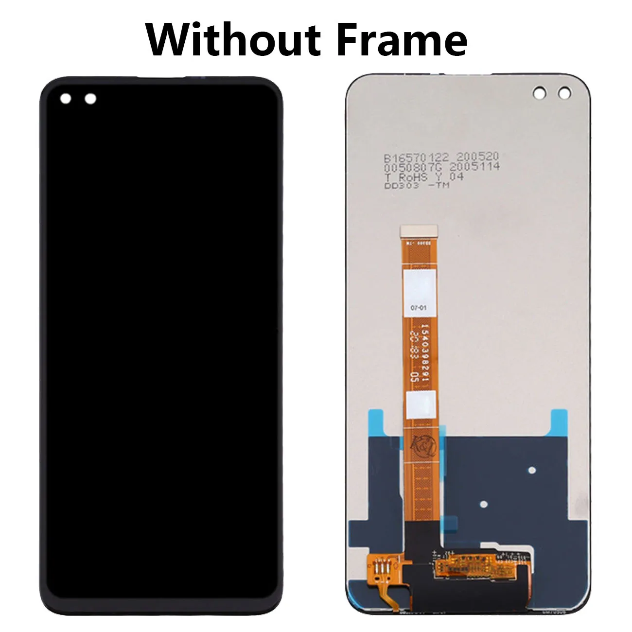 Oppo Reno4Z   LCD ÷,   ü, CPH2065 ũ ġ г Ÿ, ü ǰ, 6.57 ġ