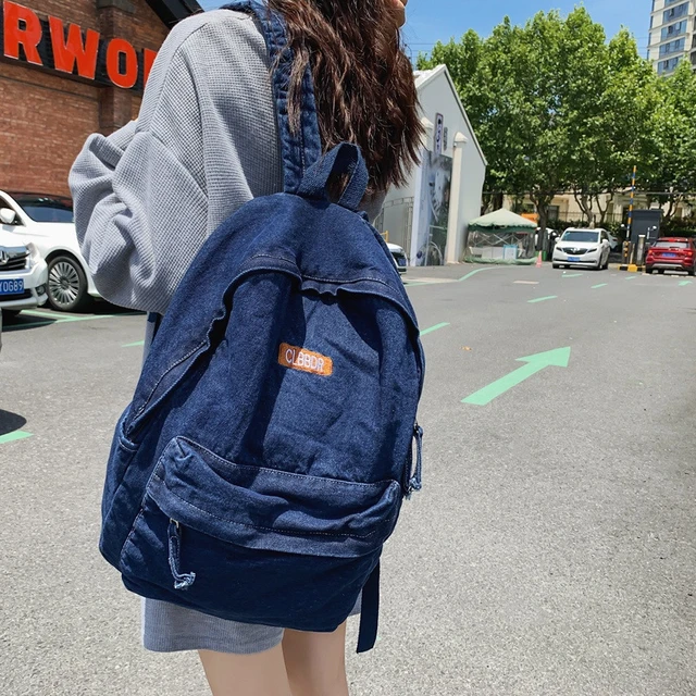 Color sólido Casual impermeable de Nylon mujeres Mochila mujer viajar de  regreso de la escuela, bolso de Mochila para chicas adolescentes bolso  Mochila - AliExpress