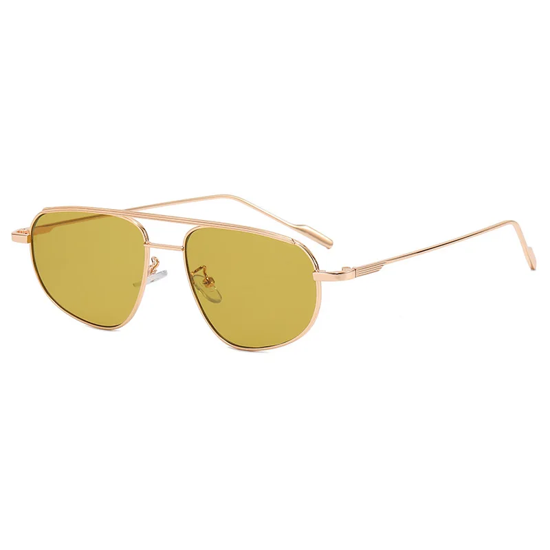 2022 Oversize Square Sunglasses Summer Style Gold Plated Top Eyewear Retro  Men Sun Glasses Women Sun Glasses De Sol Mujer