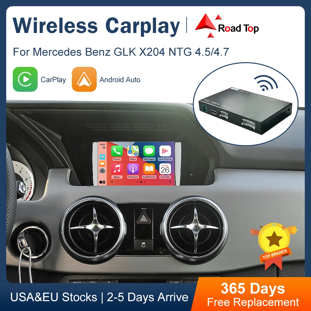 Wireless Apple Carplay Android Auto For Mercedes Benz Glk 20132015