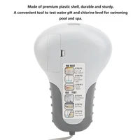Chlorine Tester Pool Chlorine Tester PC‑102 CL2 Chlorine &amp  Tester Swimming Pool Spa Water Quality Analyzer with Probe 5