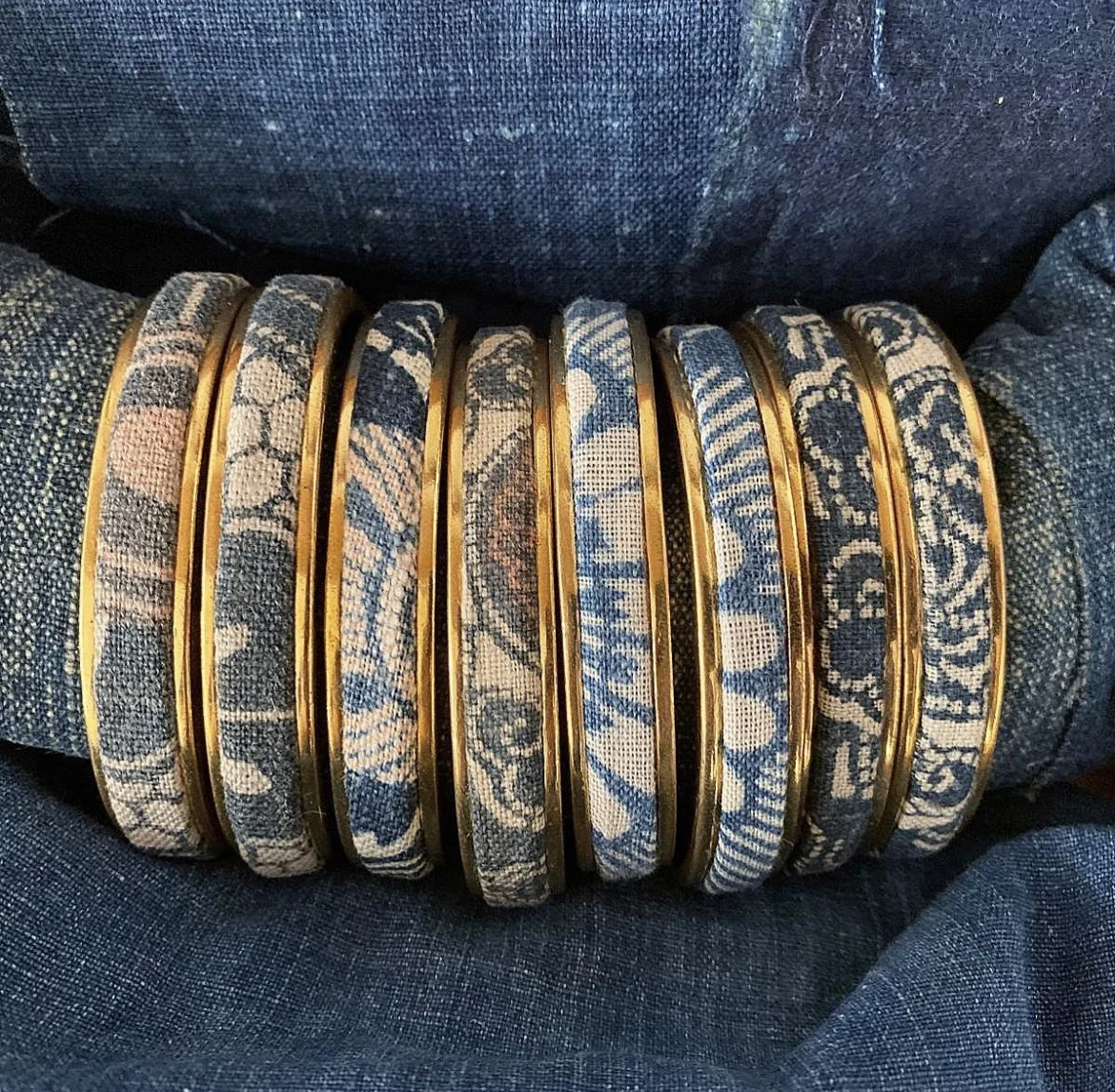 アクセサリー visvim I.C.T. 22 VINTAGE BANGLE Ind visvim I.C.T. 22 VINTAGE BANGLE Indigo