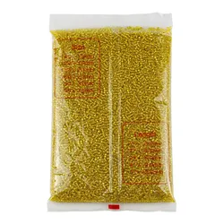 Elegant Transparent Silver Glass Seed Beads - 450g Assortment for Jewelry Crafting and DIY Accessories (Gold)