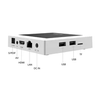 [Подлинный] Microsoft KM7 Plus Google TV Box Android11 Amlogic S905Y4 Netflix Google сертифицированный ATV AV1 1080P 4K UHD 60pfs медиаплеер — изображение 2