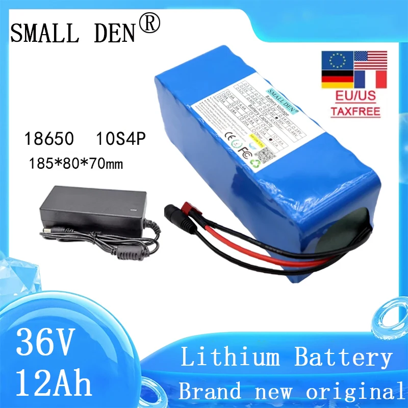 

Original 36V 12Ah 18650 lithium battery pack 10S4P high-power 42V electric scooter, electric bicycle, electric motorcycle NEW