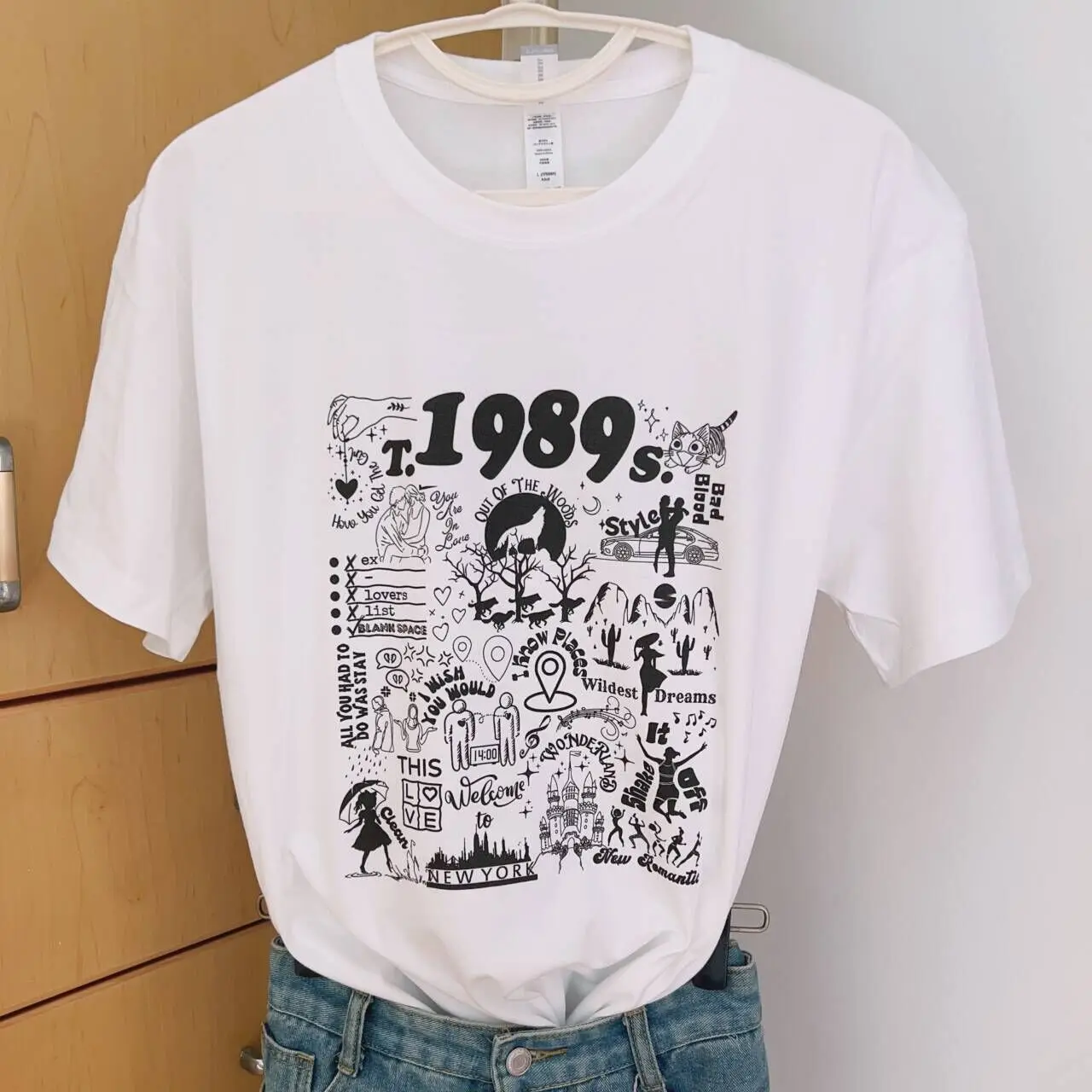 

1989 Cartoon Summer Fashion Vintage Tree Women Tshirts Graphic Tees Harajuku Tops Travel Harajuku Hipster Aesthetics T-shirt
